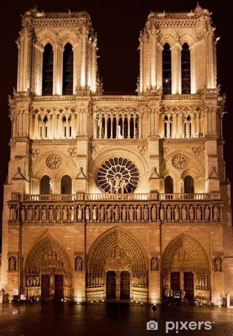 Wall Mural Cathedral Notre Dame De Paris Pixersus