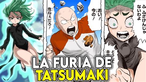 Tatsumaki Enfurece Saitama Vs Tatsumaki One Punch Man