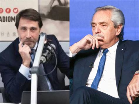 Eduardo Feinmann cruzó fuerte a Alberto Fernández por su posible