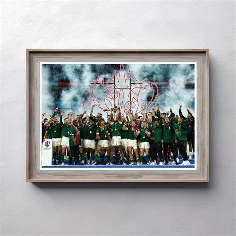 South Africa Win 2023 Rugby World Cup ART POSTER PRINT Wall Decor Gifts - Etsy