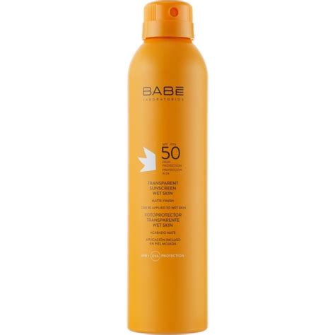 Babe Laboratorios Fotoprotector Transparente Wet Skin