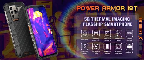 Ulefone Power Armor T Z Rhl Telefon Termal Kameral Flirboyut