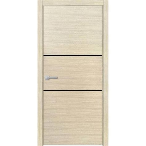 Sartodoors 30 In X 96 In 1 Panel Natural Veneer Finished Solid Wood