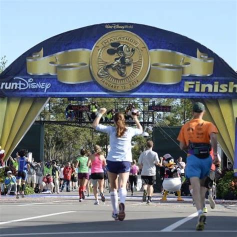 Disney Marathon Course Map