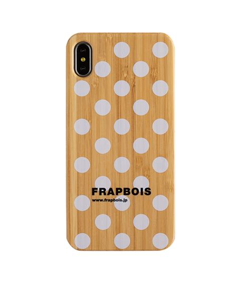 FRAPBOISフラボアのiPhoneケース FRAPBOIS フラボア iPhoneXS Max ウッドケース Gizmobies