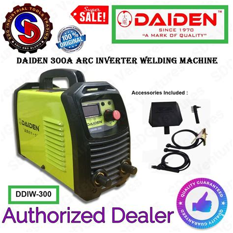 Daiden A Arc Inverter Welding Machine Ddiw Shopee Philippines