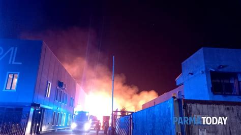 Incendio In Una Ditta Di Sanguinaro