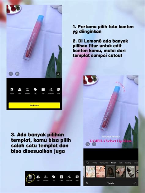 Belajar Edit Foto Di Lemon8 Galeri Diposting Oleh Putrichika Lemon8