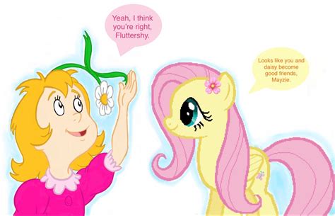 MLP Fluttershy and Mayzie McGrew