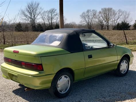 Geo Metro Lsi Convertible For Sale Photos Technical