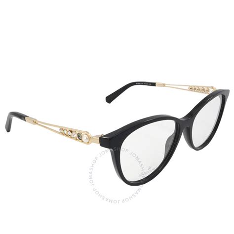 Swarovski Demo Cat Eye Ladies Eyeglasses Sk5341 001 54 889214088130 Eyeglasses Jomashop