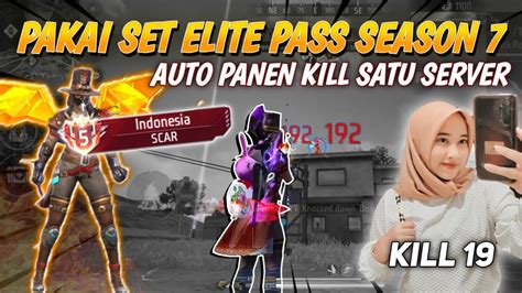 19 KILL SOLO VS SQUAD PAKAI SET OLD SEASON 7 GILA SIH TIAP MENIT WAR