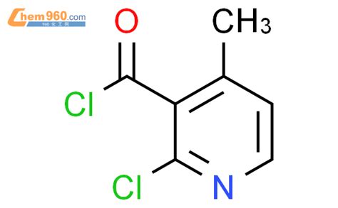 50839 95 72 氯 4 甲基 烟酰氯化学式、结构式、分子式、mol 960化工网
