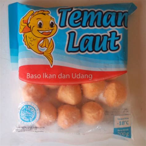 Jual Teman Laut Baso Ikan Dan Udang Berat Gr Shopee Indonesia