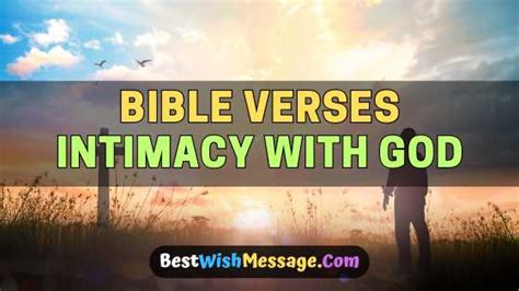 9 Bible Verses About Intimacy With God Deepening Your Connection