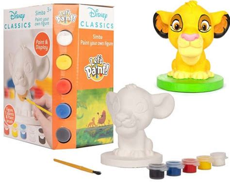 Figurka Do Malowania Farbki Disney Classic Simba