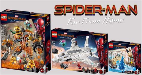 LEGO Marvel Super Heroes Spider Man Far From Home Sets Revealed News