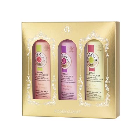 Roger Gallet Trio Crema De Manos Fleur De Figuier Gingembre Rouge Y