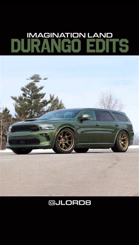 Smashed Dodge Durango Srt Hellcat Would Make A Pretty Great Cgi Magnum