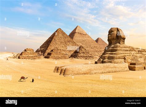 Las Pir Mides De Giza Y La Esfinge Egipto Fotograf A De Stock Alamy