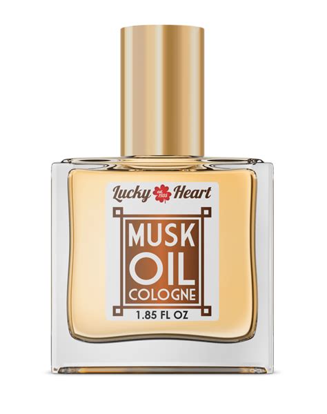 Luxurious Musk Oil Cologne For Men Lucky Heart Order Now