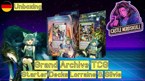 Grand Archive Tcg Starter Decks Uboxing Youtube