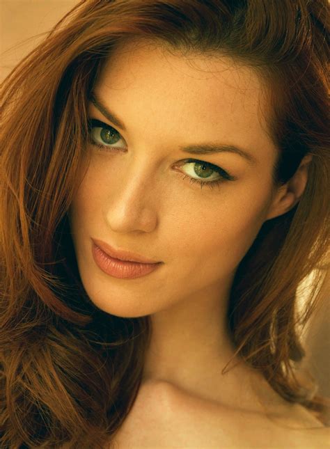 1920x1080 Redhead Green Eyes Face Closeup Necks Depth Of Field Stoya