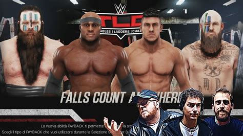 WWE 2K19 TITANS PACK HANSON Vs ROWE Vs LASHLEY Vs EC3 Post Survivor