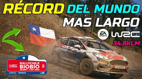 Record Del Mundo En El Tramo Mas Largo De Ea Sport Wrc Wrc Rally