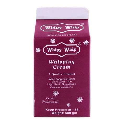 Whipy Whip Whipping Cream 500g Fairopk