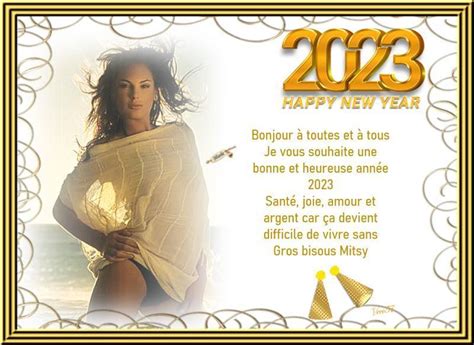 Bonne et heureuse année 2023 à toutes et à tous