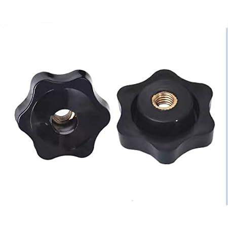 Amazon Swpeet Pcs M Star Knob Female Thread Nut Clamping Knob