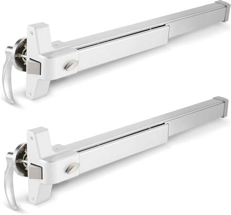 Ironwalls Push Bar Panic Exit Device With Exterior Lever Keyed Alike 2