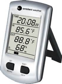 Amazon Ambient Weather Ws Wireless Thermo Hygrometer With