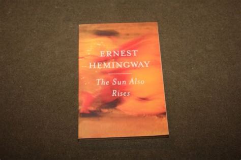 The Sun Also Rises By Ernest Hemingway 2006 TPB Scribner EBay