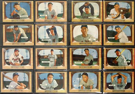 Lot Detail Bowman Complete Baseball Card Set