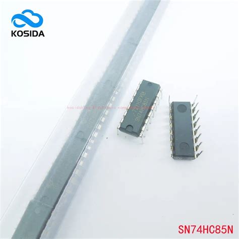 10PCS SN74HC85N 74HC85N 74HC85 SN74HC85 DIP 16 4 Bit Numerical