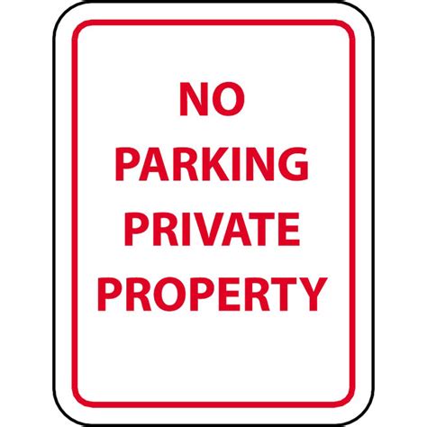 No Parking Sign Vector