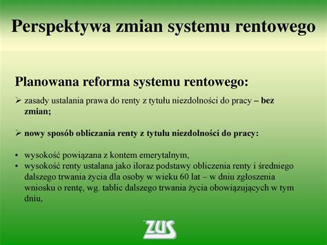 Renta Z Tytu U Niezdolno Ci Do Pracy Ppt Pobierz