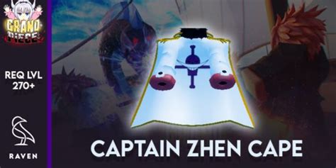 Beli Item Captain Zhen Cape Grand Piece Online Roblox Terlengkap Dan