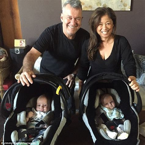 Twice the love! Jimmy Barnes and wife Jane lovingly pose with twin ...