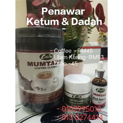 🔥🔥promosi 1111 Set Mumtaz Penawar Berhenti Ketum And Dadah🔥🔥 Shopee