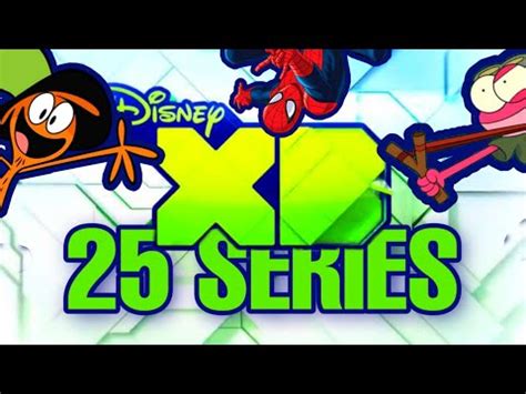 Las 25 MEJORES SERIES De Disney XD De La Historia YouTube