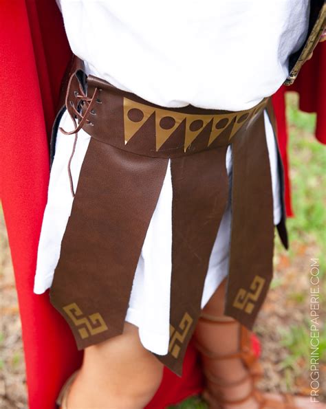 Spartan Warrior DIY Halloween Costume - Frog Prince Paperie