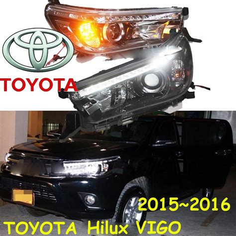 Car Styling VIGO Headlight 2016 2016 Free Ship 2pcs VIGO Fog Light Car