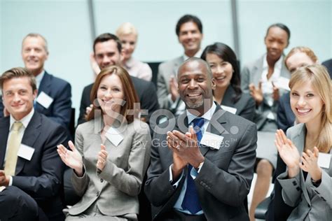 Business People Applauding Stock Photo | Royalty-Free | FreeImages