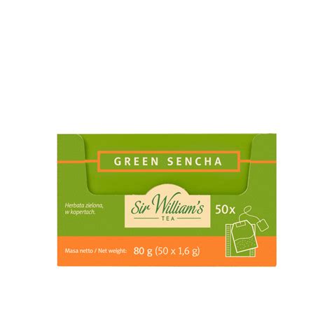 Sir Williams Tea Green Sencha 50 Saszetek Coffee Selection