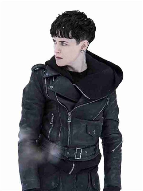 The Girl In The Spider S Web Lisbeth Salander Jacket The Movie Fashion