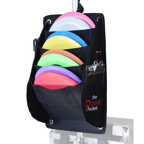 Power Pocket Pouch Disc Golf Cart Accessory Disc Republic