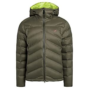 Y By Nordisk M Picton Bonded Down Jacket Burnt Olive Free Shipping